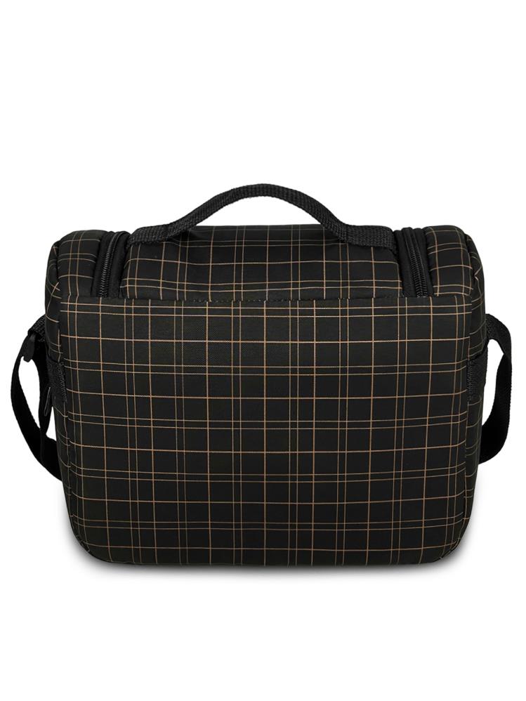 Bye Bye Yummy El ve Omuz Termos Beslenme Çantası - Siyah