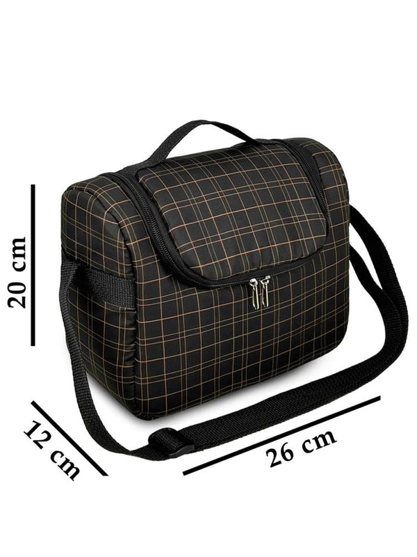 Bye Bye Yummy El ve Omuz Termos Beslenme Çantası - Siyah