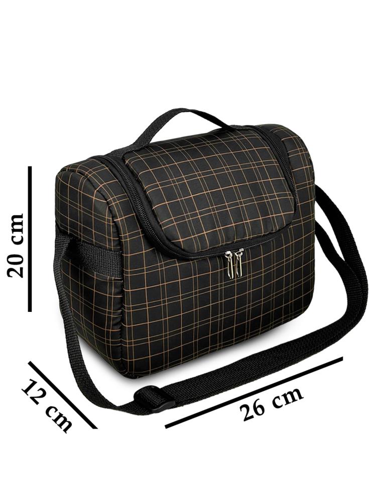 Bye Bye Yummy El ve Omuz Termos Beslenme Çantası - Siyah