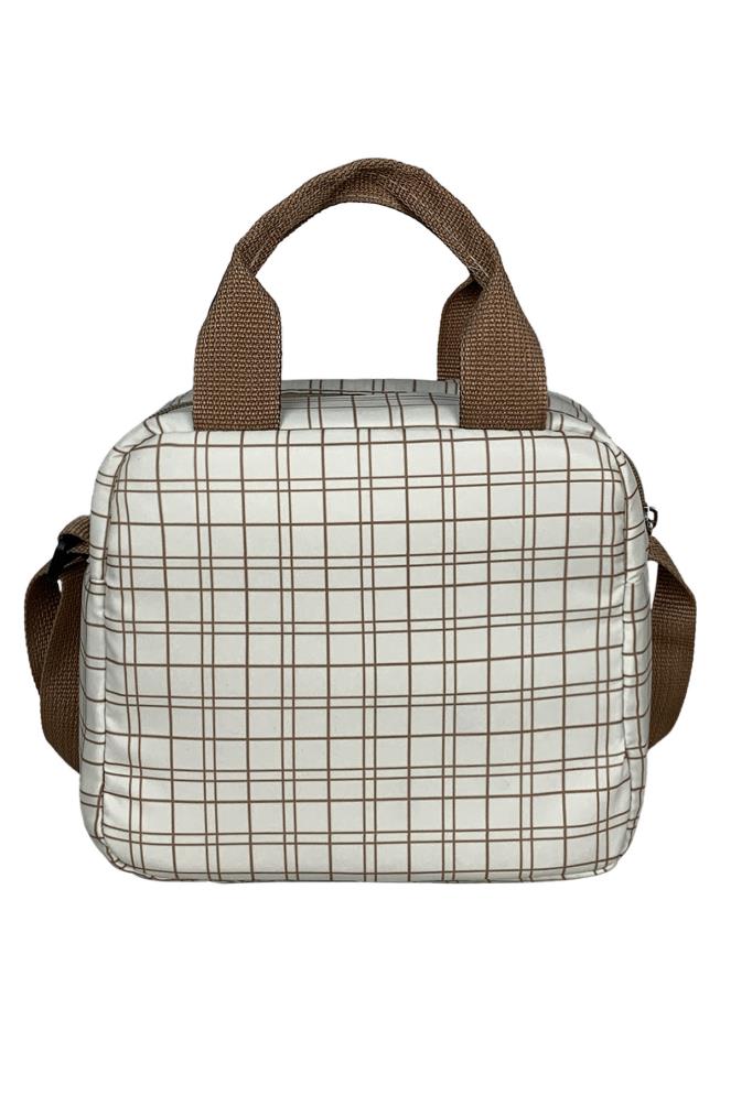 Stylo Bye Bye Lunch Omuz Askılı Beslenme Çantası ve Termos Yemek Taşıma Çantası - Bej