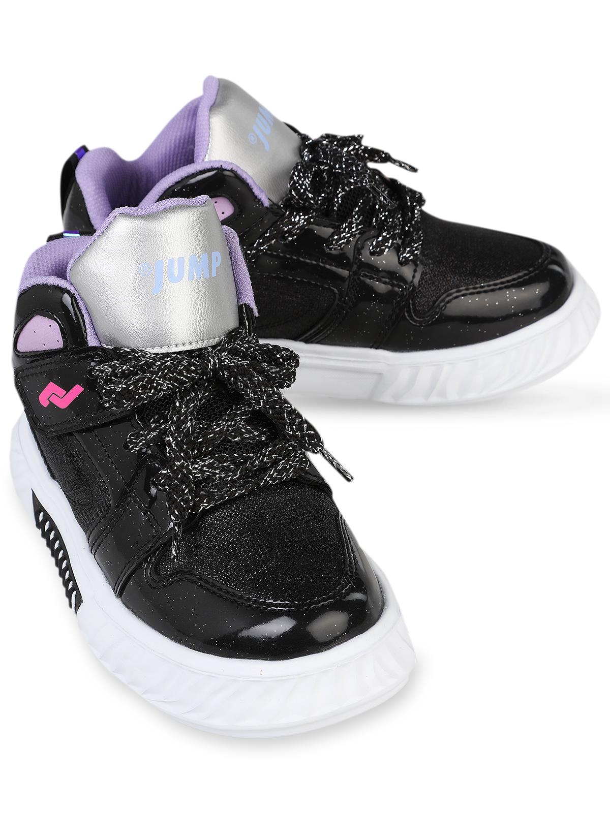 Jump Kız Çocuk Spor Ayakkabı 31-35 Numara - Siyah
