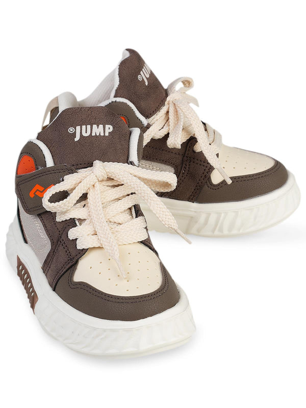 Jump Erkek Çocuk Spor Ayakkabı 31-35 Numara - Kahverengi
