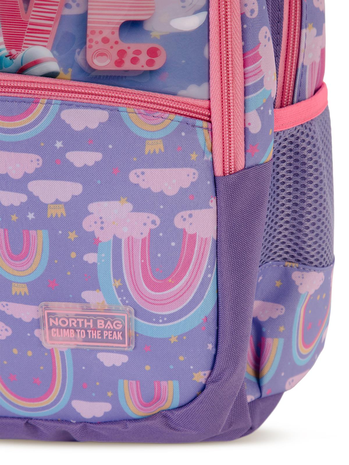 Startech Spor North Bag Love Break Raınbow Okul Çantası