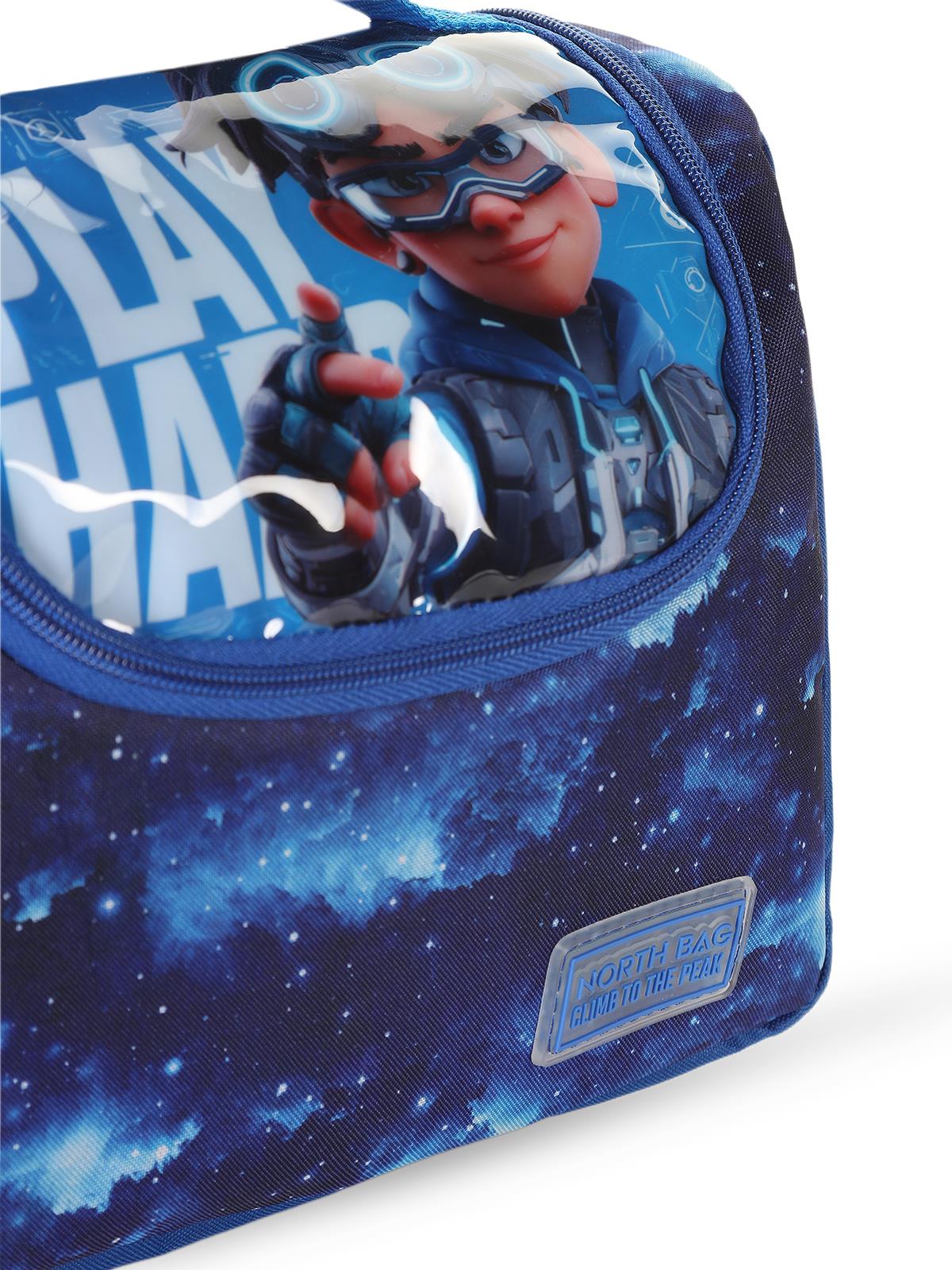 North Bag  Play Hard Blue Beslenme Çantası