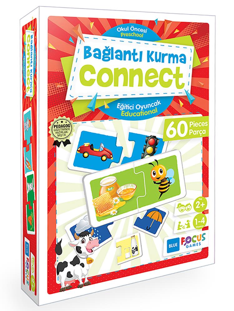Focus Games Bağlantı Kurma Puzzle Renkli