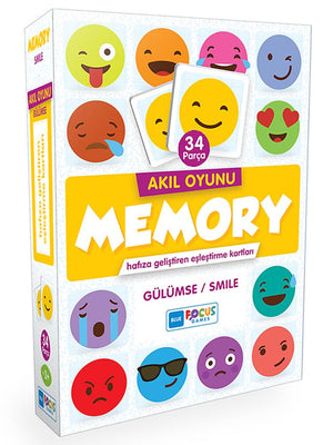 Blue Focus Memory Smile 34 Parça