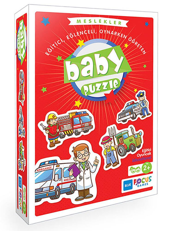 Blue Focus Games Baby Puzzle - Meslekler