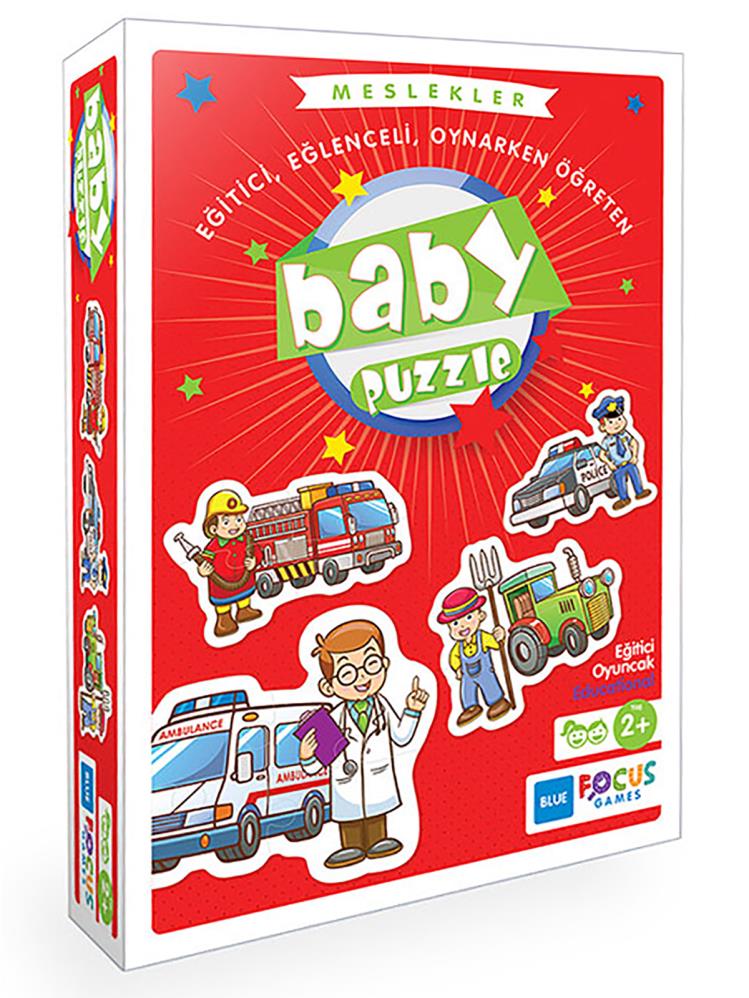 Blue Focus Games Baby Puzzle - Meslekler
