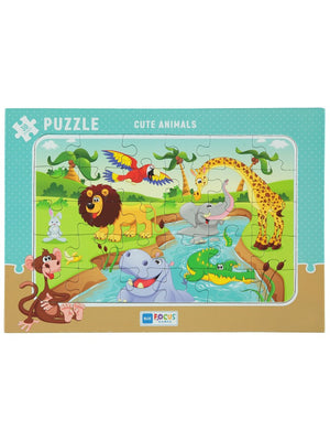 Blue Focus Games 30 Parça - Cute Anımals (Sevimli Hayvanlar)