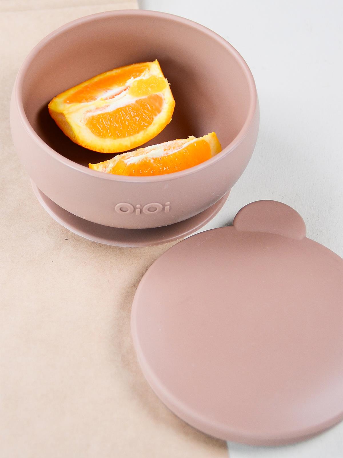 Minik-O OiOi Kapaklı Kase - Pembe