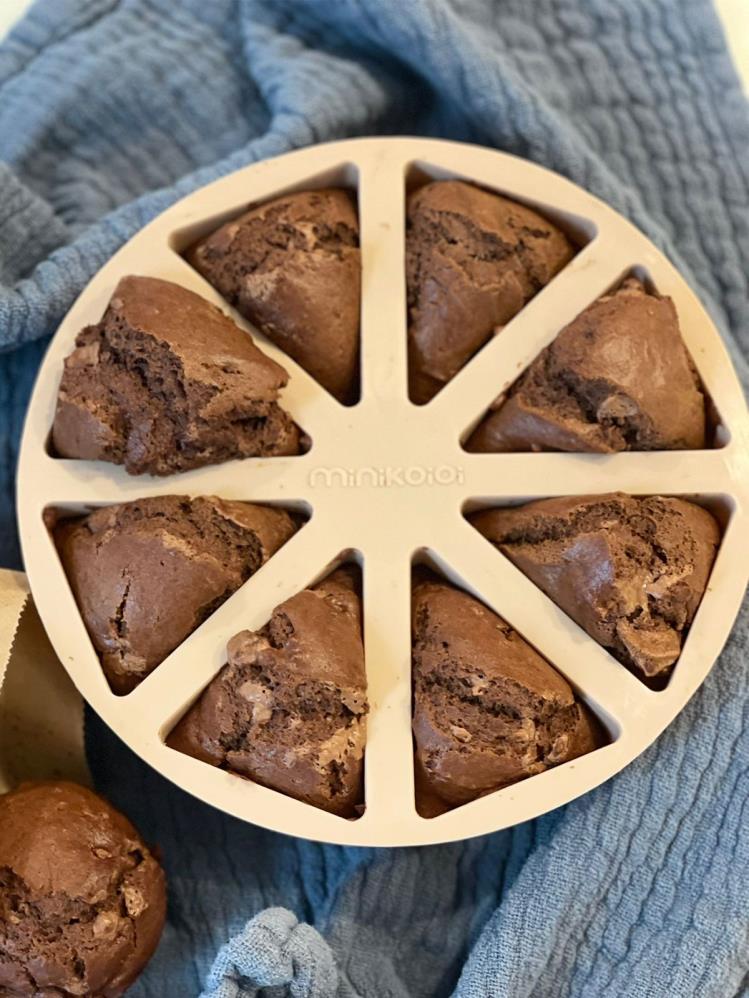OiOi Slices Silikon Kek & Muffin Kalıbı  - Bej