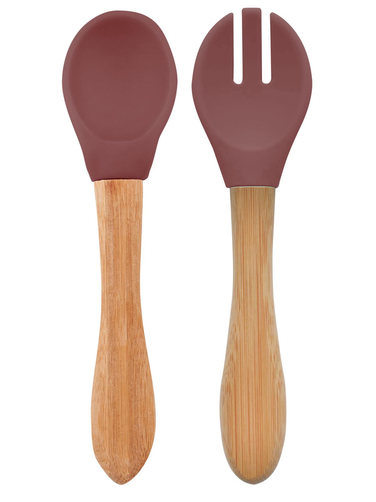 Minik-O OiOi Mama Kaşığı + Çatal - Pembe