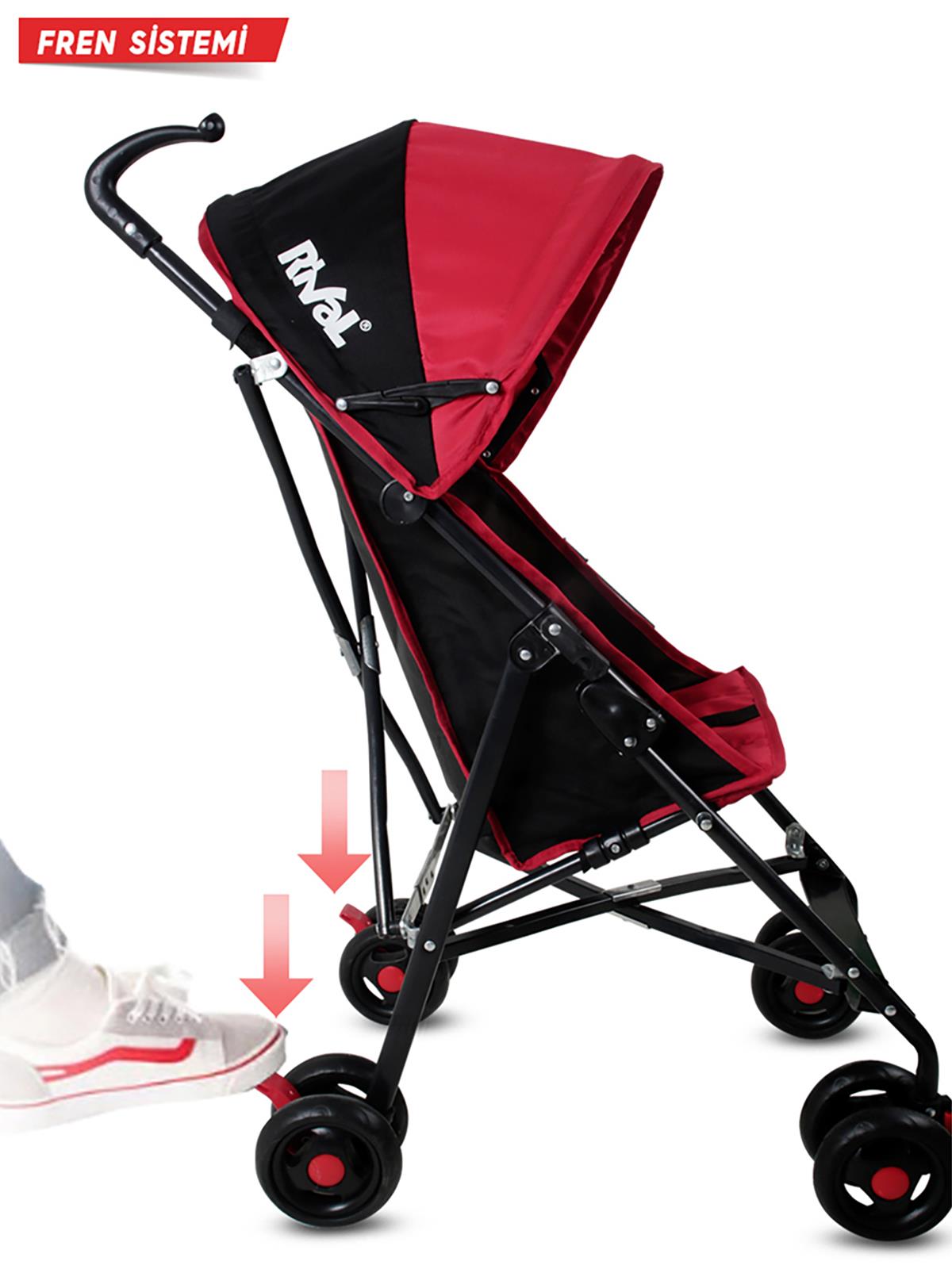 Rival Tokyo Baston Bebek Arabası - Siyah