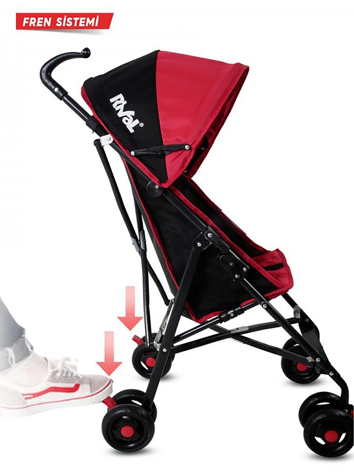 Rival Tokyo Baston Bebek Arabası - Siyah