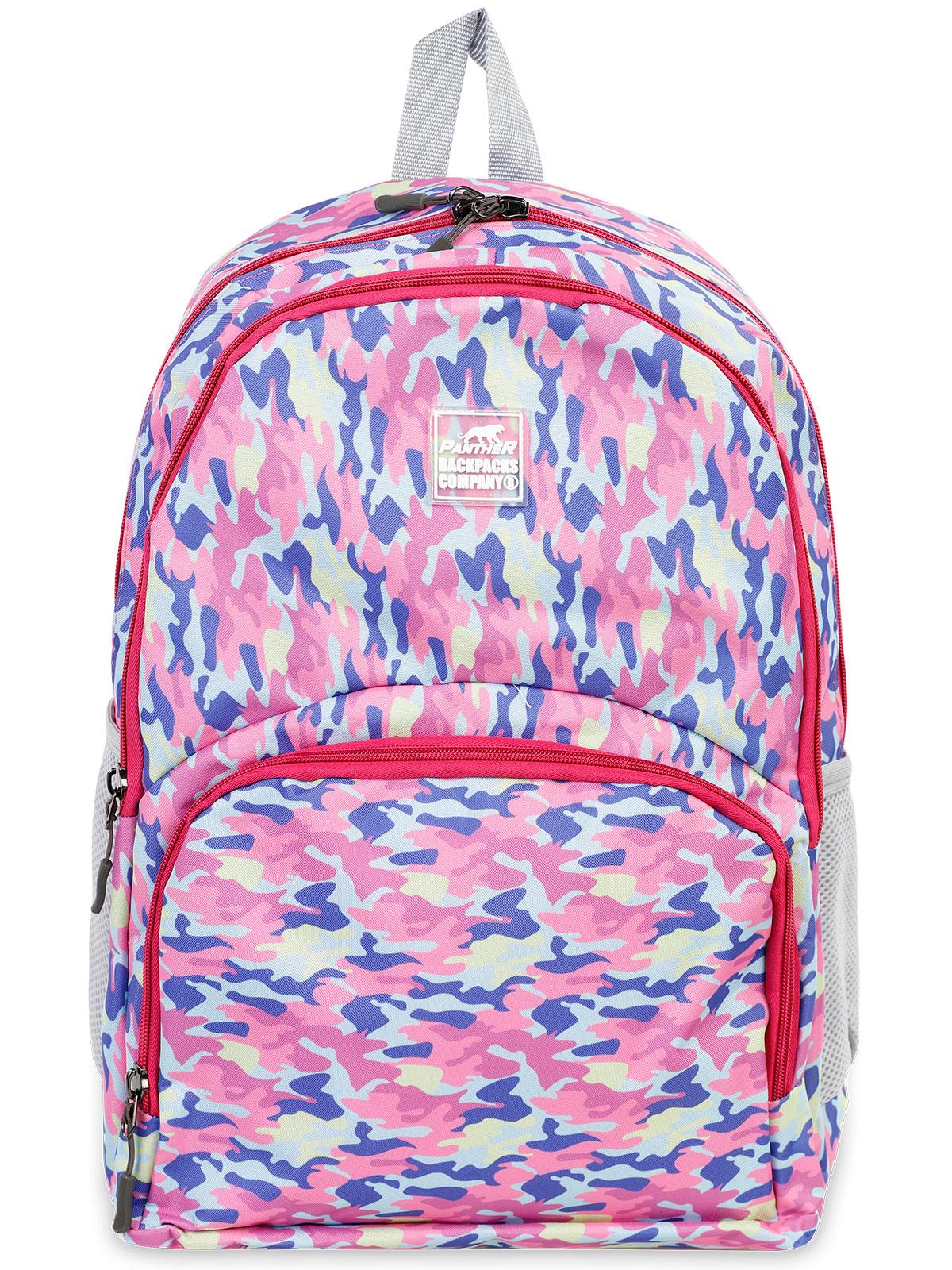 Panther Leopar Sırt Çantası - Pembe