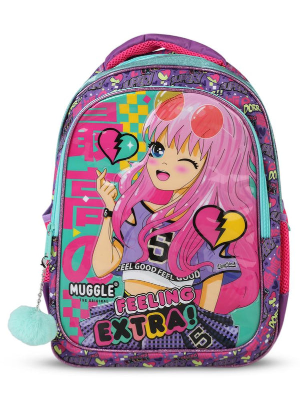 Muggle Anime Okul Çantası