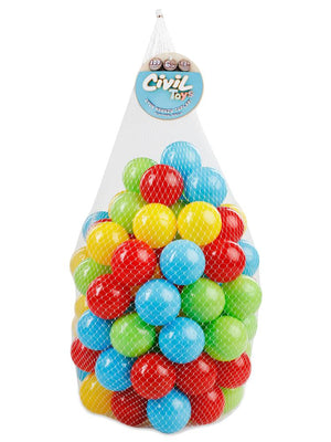 Civil Toys 6 Cm 100 lü Havuz Topu