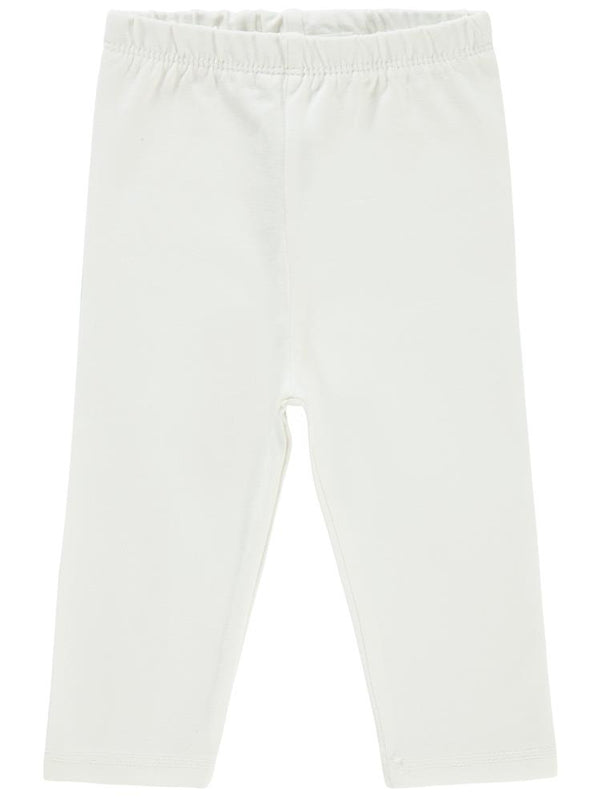 Civil Baby Düz Model Yan Dikişsiz 6-18 Ay Uzun Tayt - Ekru