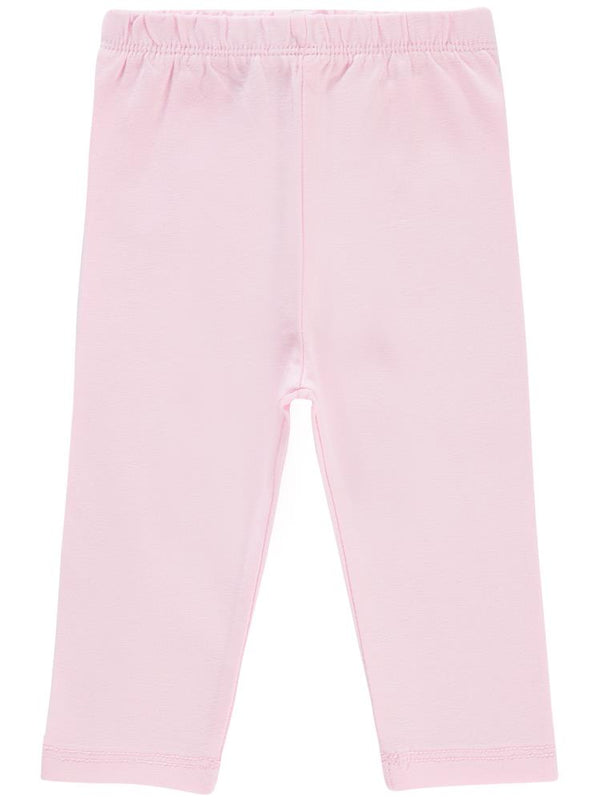 Civil Baby Düz Model Yan Dikişsiz 6-18 Ay Uzun Tayt - Pembe