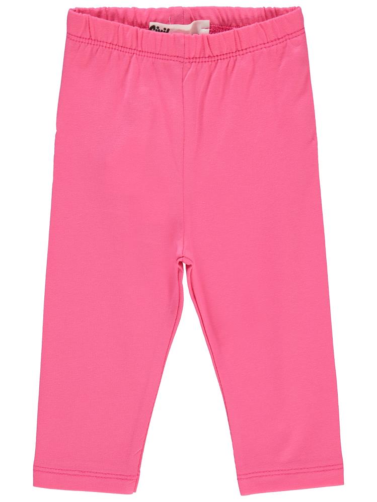 Civil Baby Düz Model Yan Dikişsiz 6-18 Ay Uzun Tayt - Pembe