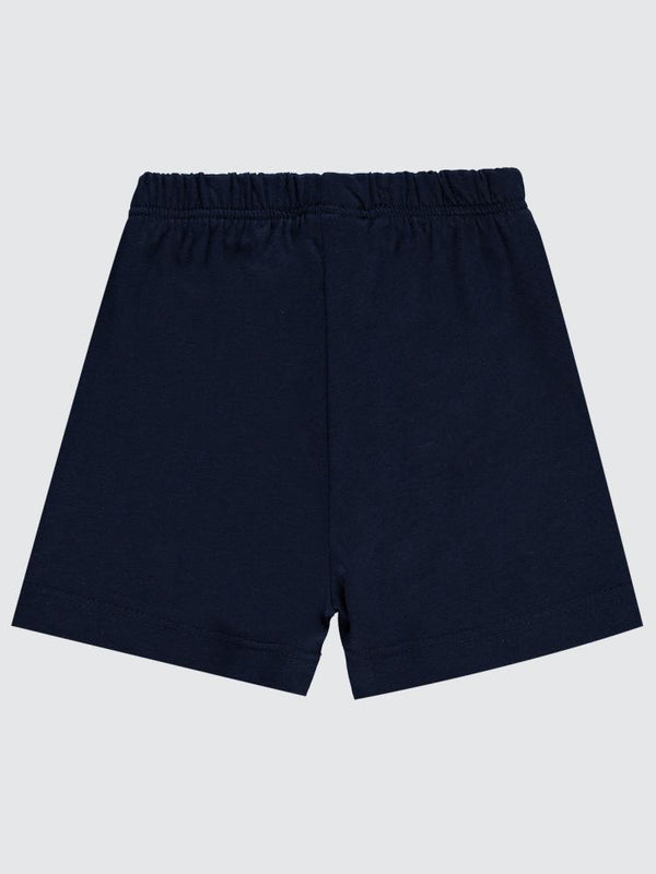 Civil Baby Yandan Dikişli 6-18 Ay Unisex Şort - Lacivert