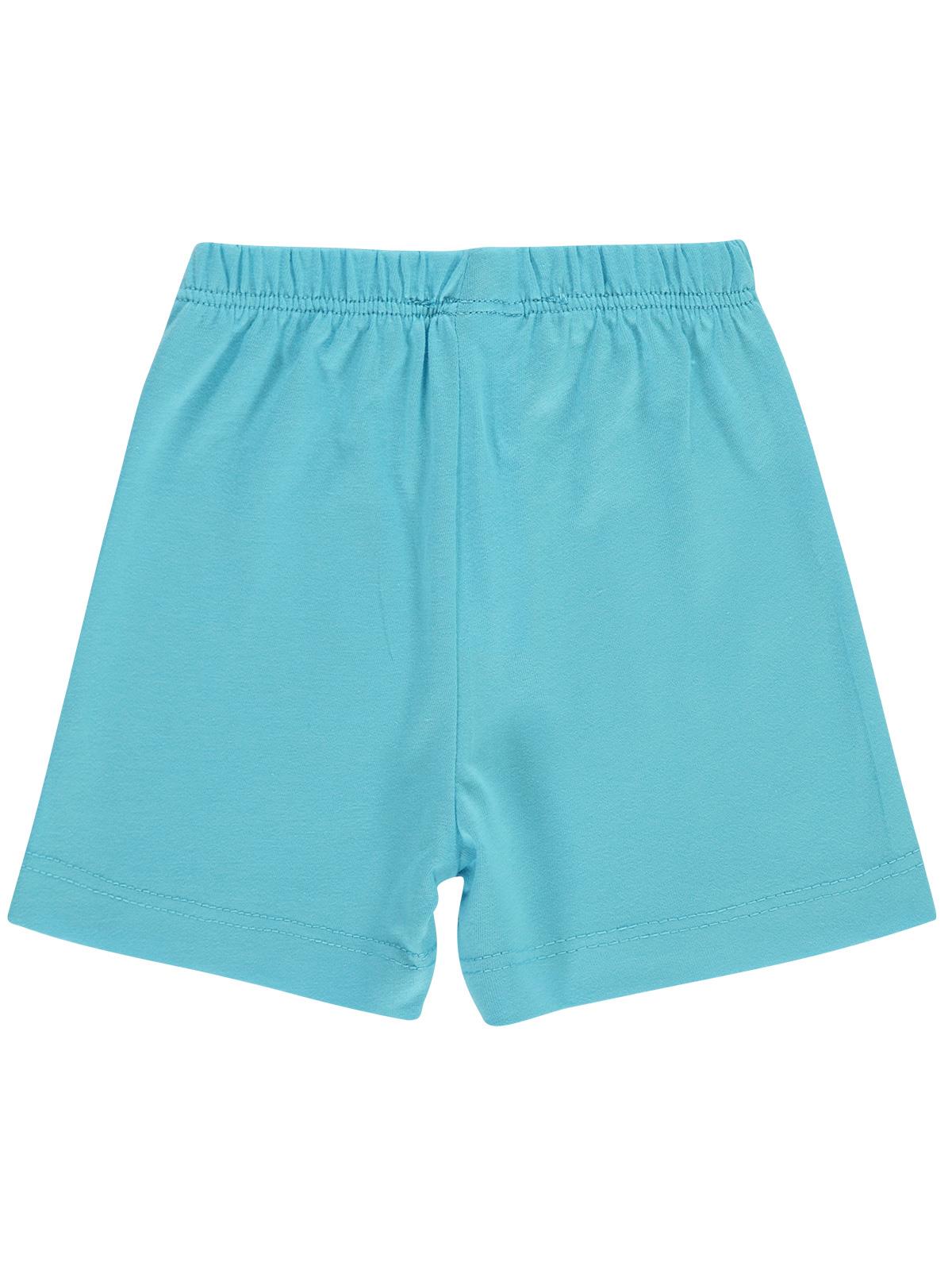 Civil Baby Yandan Dikişli 3-24 Ay Unisex Şort  - Mavi