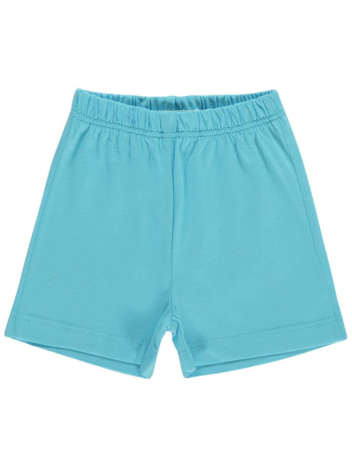 Civil Baby Yandan Dikişli 3-24 Ay Unisex Şort  - Mavi