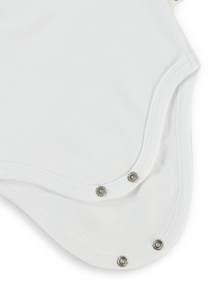 Civil Baby İp Askılı Dantelli 12-18 Ay Kız Çıtçıtlı Badi - Beyaz