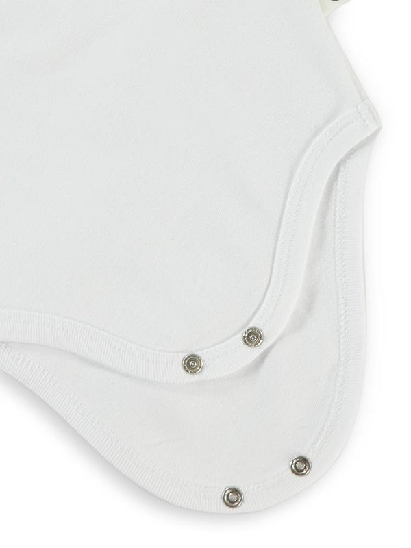 Civil Baby Penye İp Askılı Dantelli 3-9 Ay Kız Çıtçıtlı Badi - Beyaz