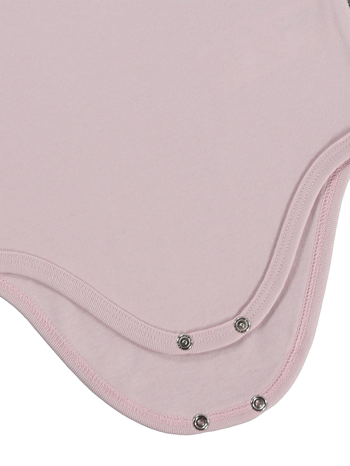 Civil Baby Penye İp Askılı Dantelli 3-9 Ay Kız Çıtçıtlı Badi - Pembe