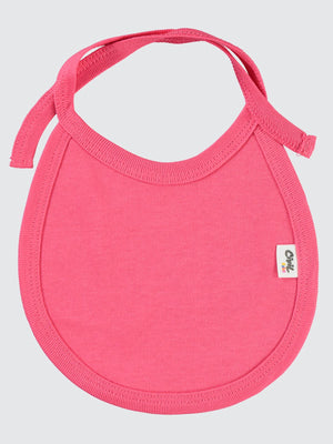 Civil Baby İnterlok Arkadan Bağlamalı Unisex Mama Önlük - Fusya