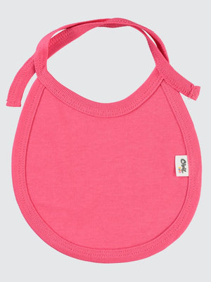 Civil Baby İnterlok Arkadan Bağlamalı Unisex Mama Önlük - Fusya