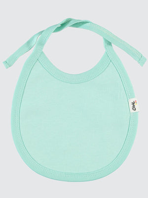 Civil Baby İnterlok Arkadan Bağlamalı Unisex Mama Önlük - Yeşil