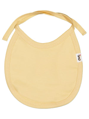 Civil Baby İnterlok Arkadan Bağlamalı Unisex Mama Önlük - Sarı