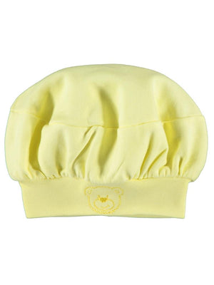 Civil Baby Ayıcık Kafa Unisex Aşçı Şapka - Sarı