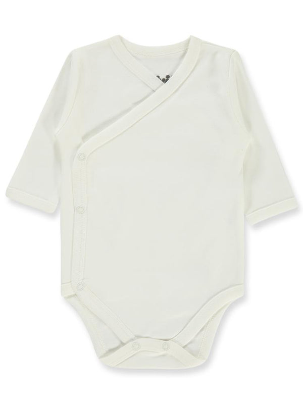 Civil Baby Renkli Kumaş 1-6 Ay Unisex Zıbın Badi - Ekru