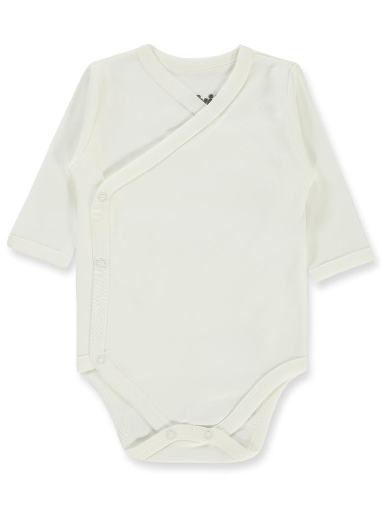 Civil Baby Renkli Kumaş 1-6 Ay Unisex Zıbın Badi - Ekru