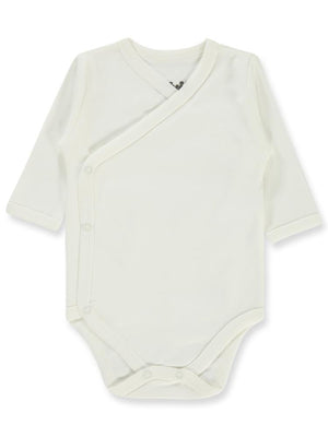 Civil Baby Renkli Kumaş 1-6 Ay Unisex Zıbın Badi - Ekru