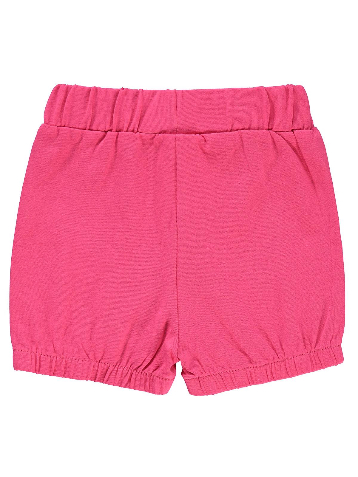 Civil Baby Paça Lastikli 6-18 Ay Kız Şort - Lila