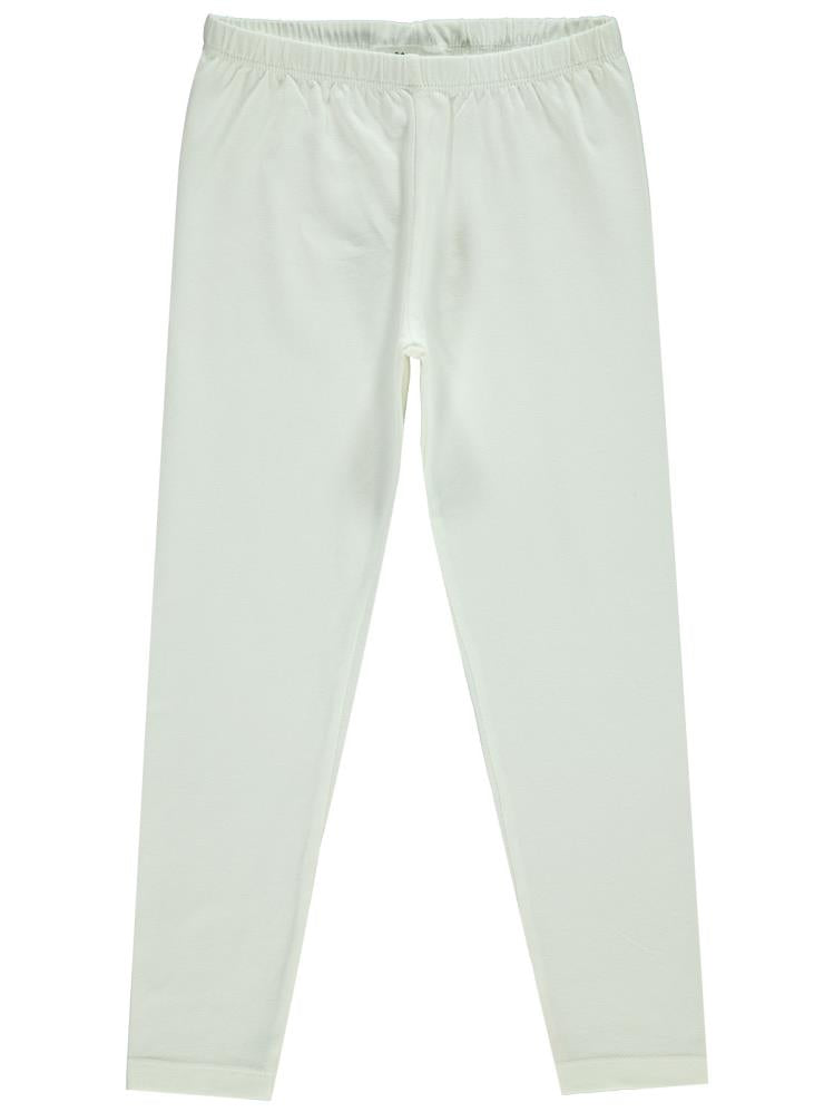 Civil Girls 6-9 Yaş Uzun Tayt - Ekru