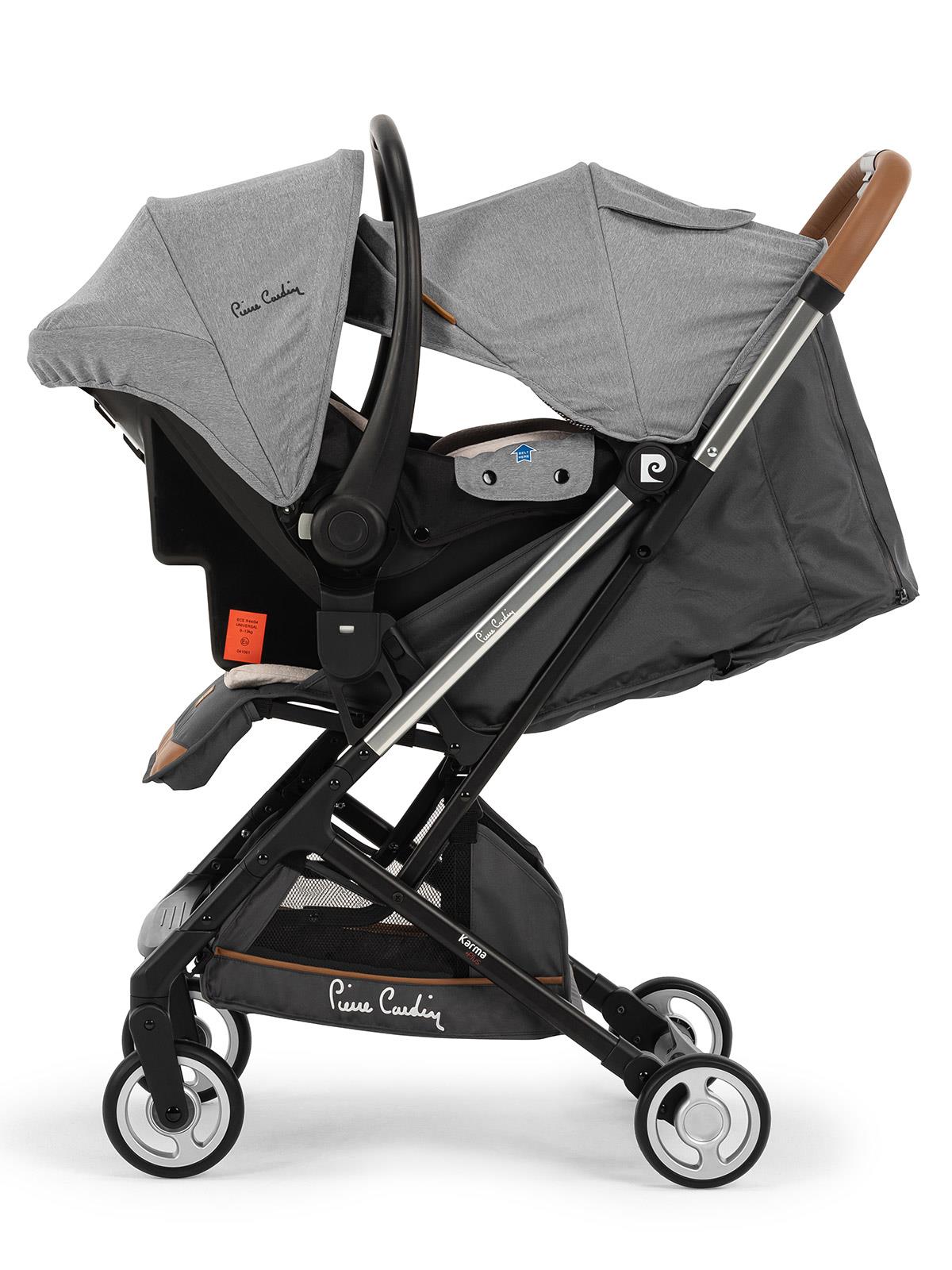 Pierre Cardin Karma Plus Travel Sistem Bebek Arabası - Gri