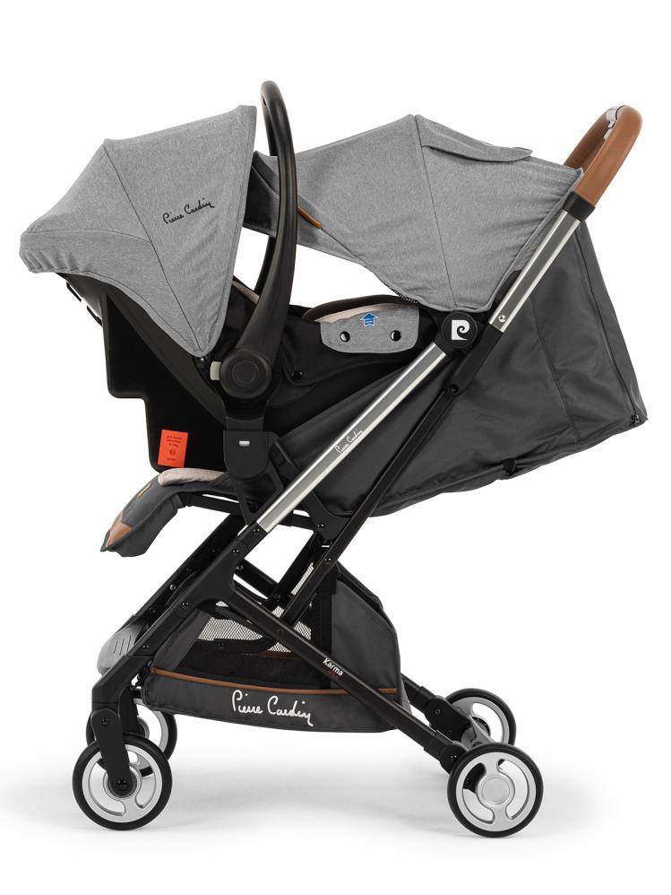 Pierre Cardin Karma Plus Travel Sistem Bebek Arabası - Gri