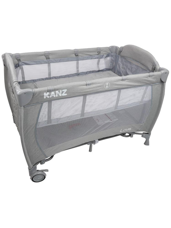 Kanz Love Lüx Arakatlı 70x110 cm Oyun Park - Gri