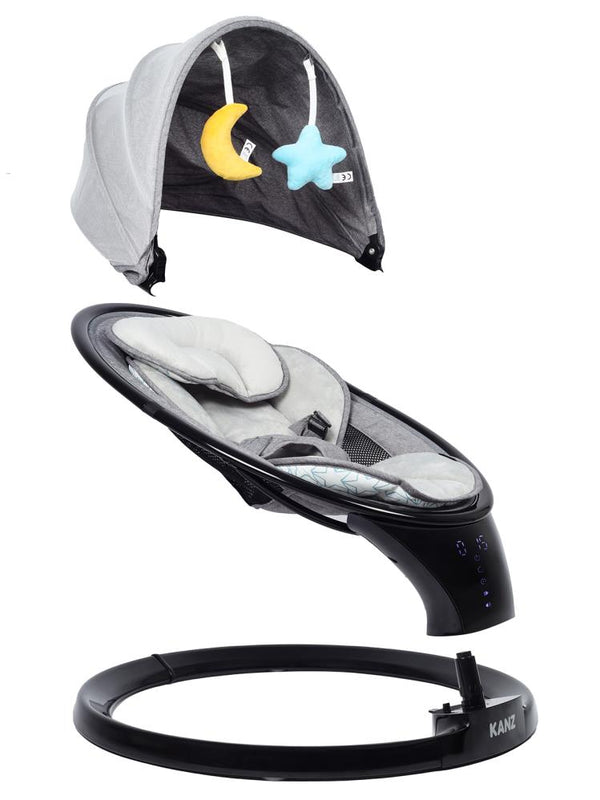Kanz Swan Elektrikli Ana Kucağı - Siyah