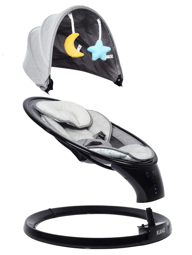 Kanz Swan Elektrikli Ana Kucağı - Siyah