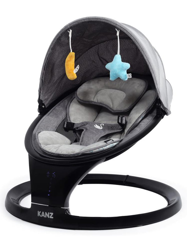 Kanz Swan Elektrikli Ana Kucağı - Siyah