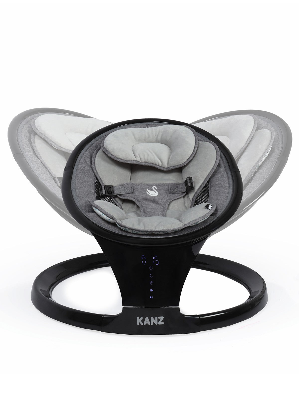 Kanz Swan Elektrikli Ana Kucağı - Siyah