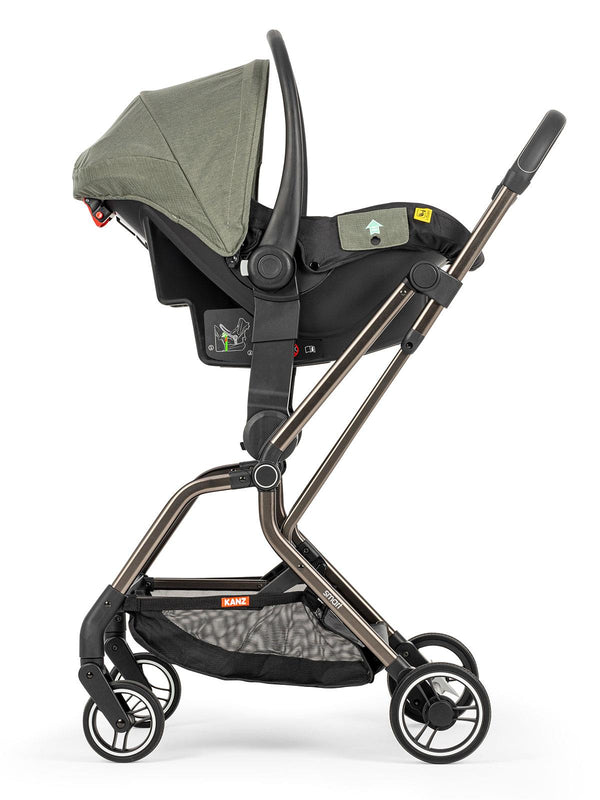 Kanz Smart Travel Sistem Bebek Arabası - Yeşil