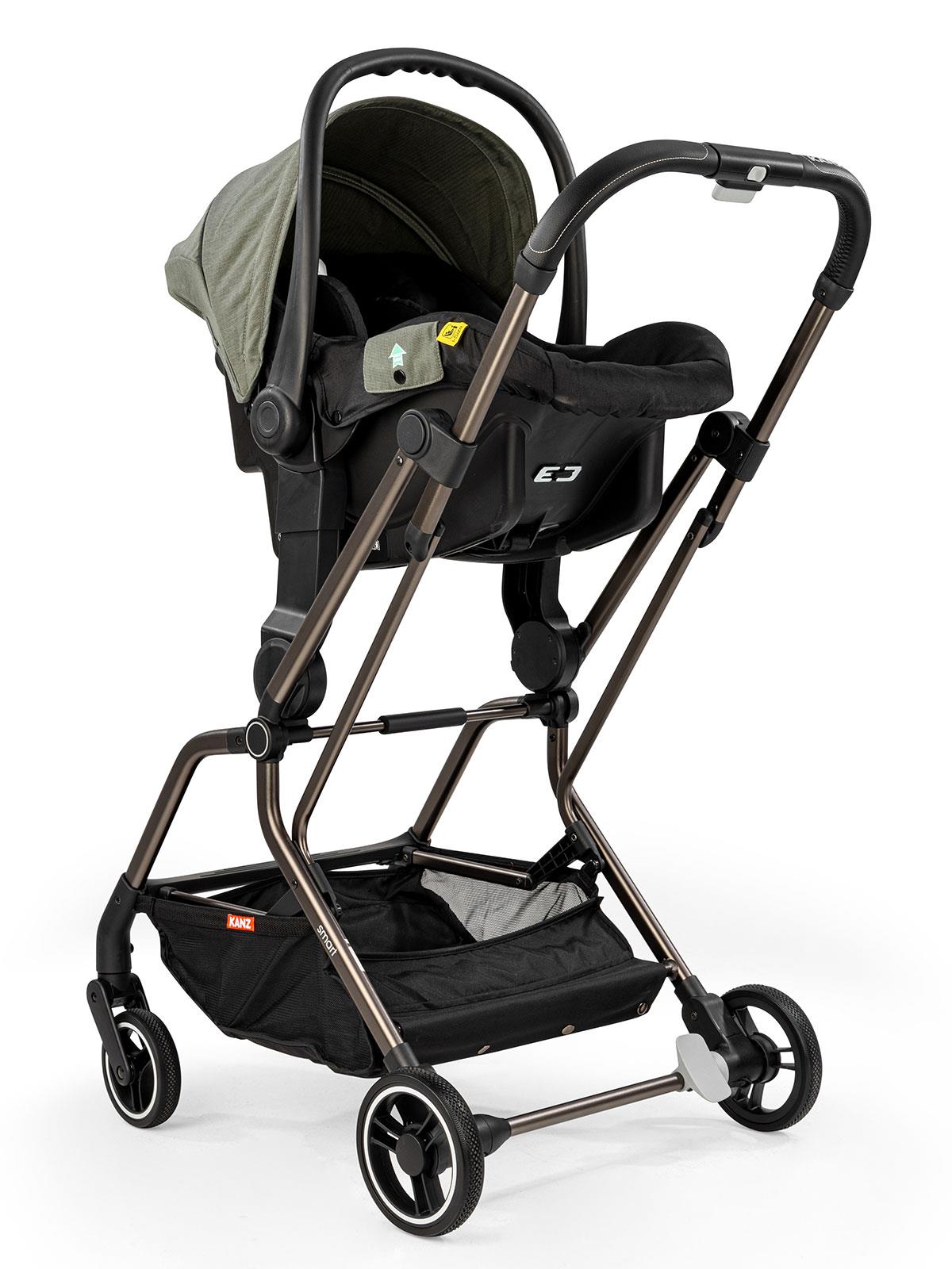 Kanz Smart Travel Sistem Bebek Arabası - Yeşil