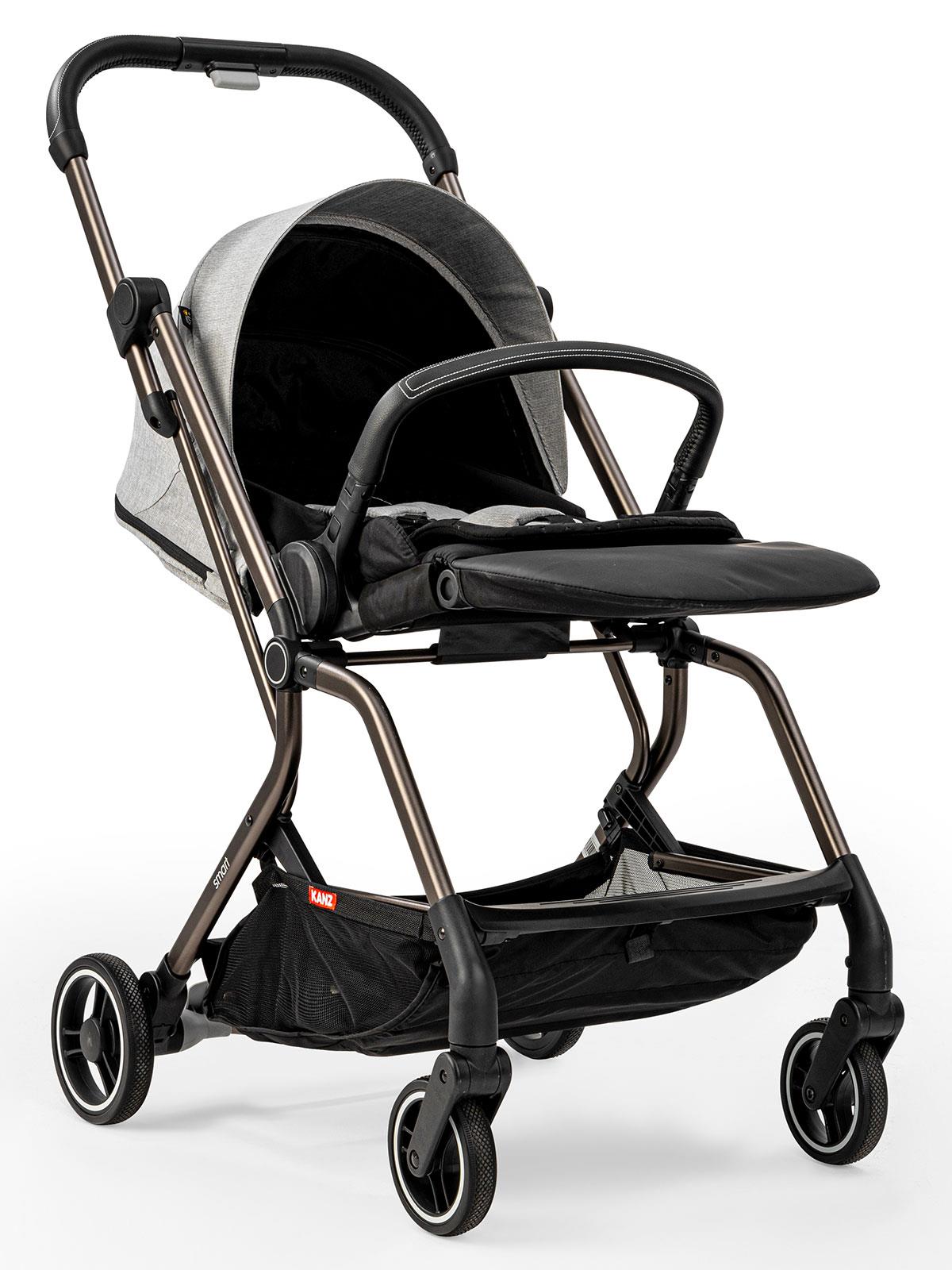 Kanz Smart Travel Sistem Bebek Arabası - Gri